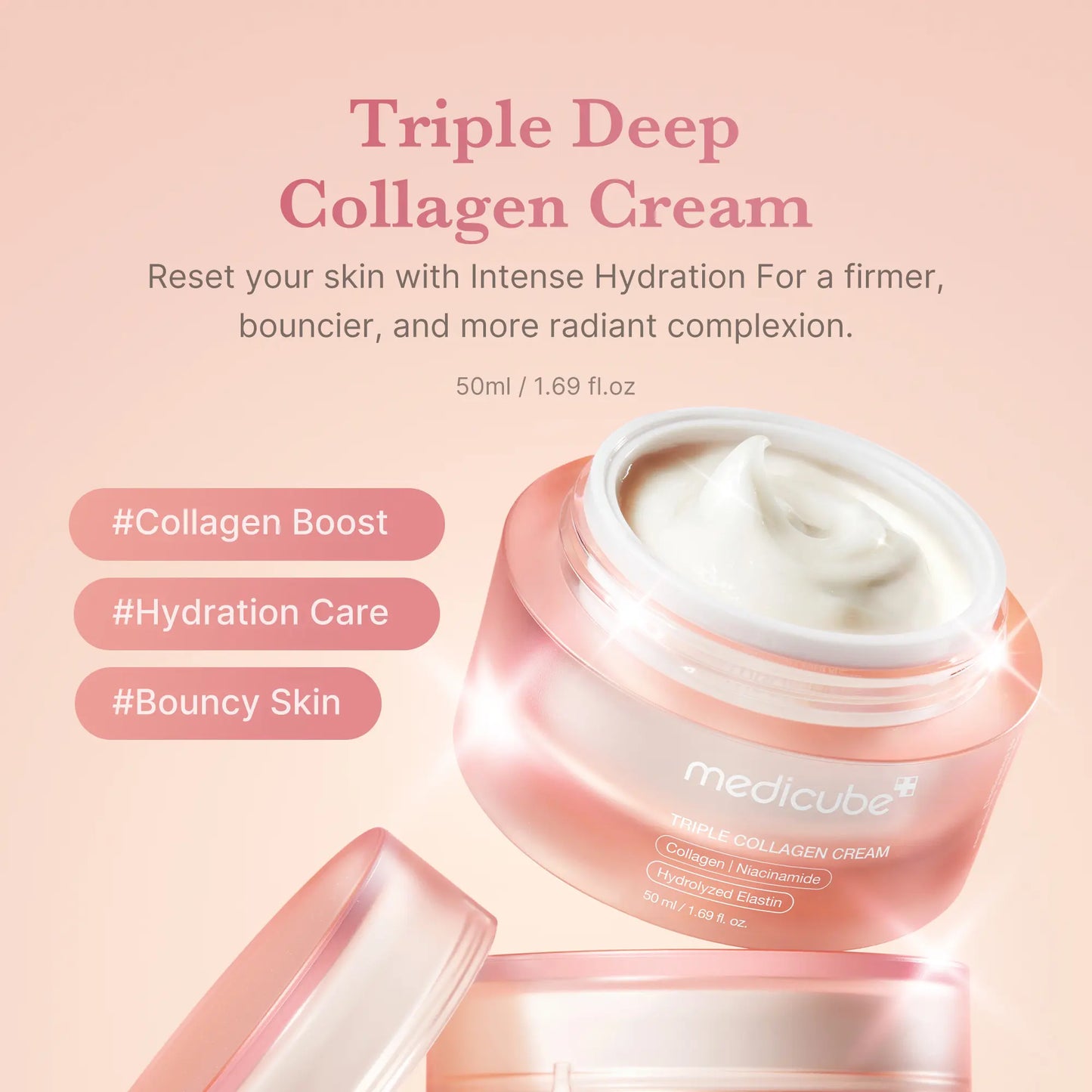 Unlock Your Youthful Glow with the [NEW] Medicube Gatekeeping My Real Age Set - 5 Steps to Radiant, Firm, and Plump Skin with Korean Skincare Innovation!